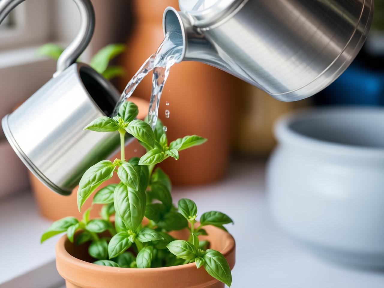 Airflow for healthy basil and leafy greens