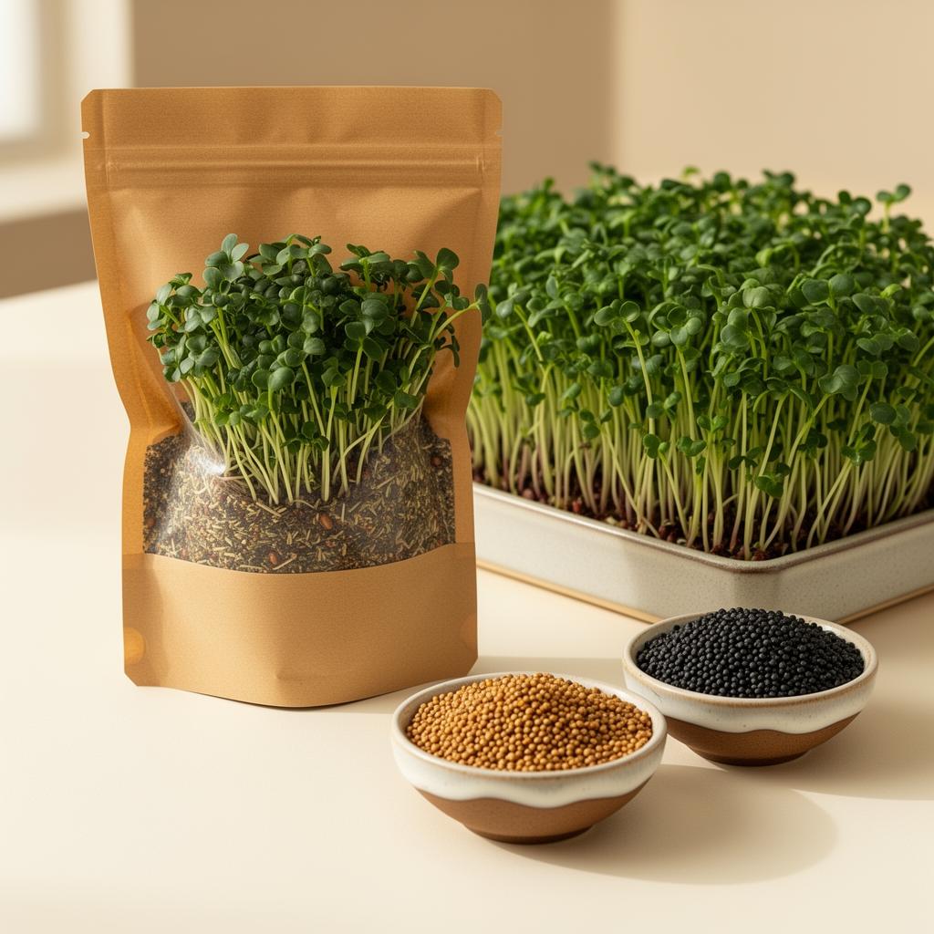 Microgreens Mix — Radish, Kale & Broccoli