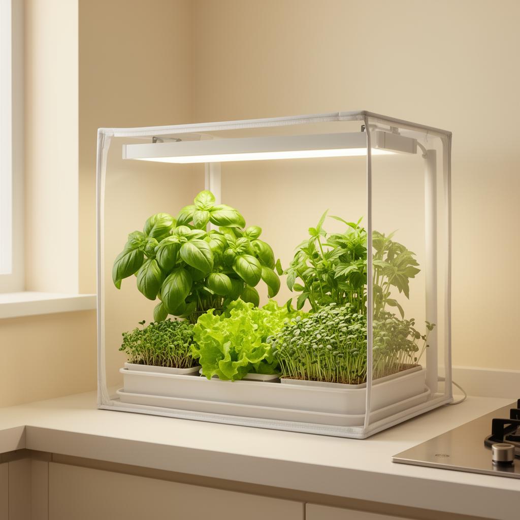 Herb Garden Kit 60×60 — Basil & Greens